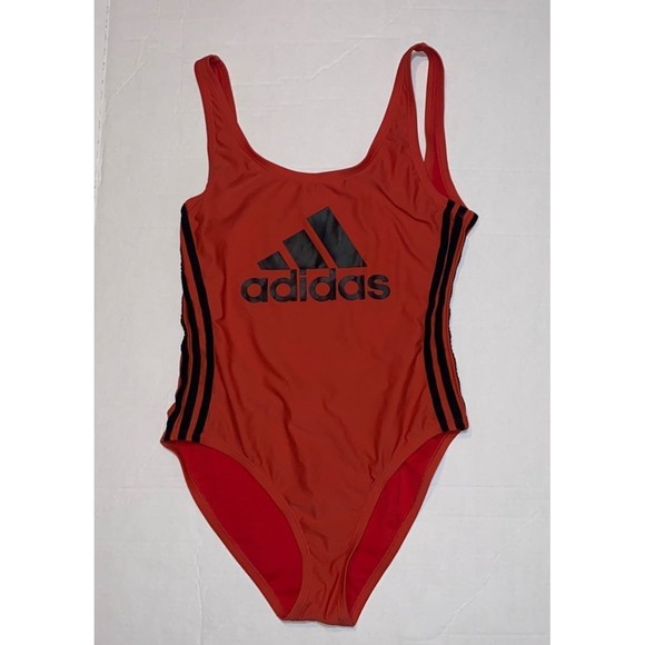 adidas Swim Adidas Sportswear One Piece Striped Bathing Suit